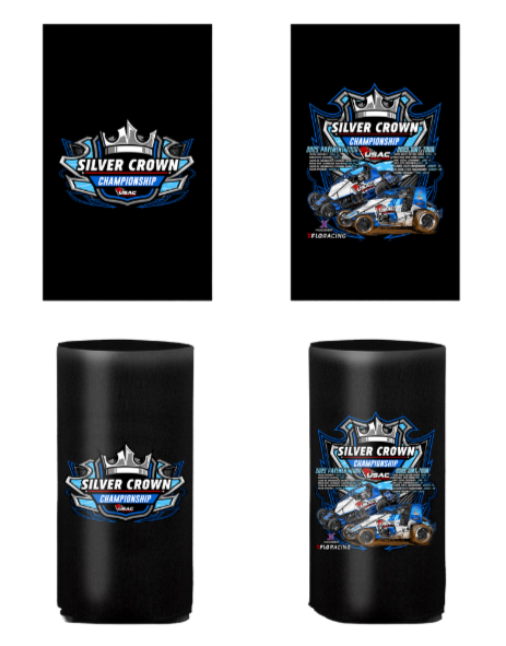 USAC Silver Crown '25 Coozie - Slim Can