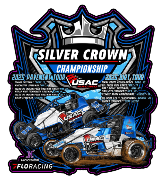 USAC Silver Crown '25 Decal