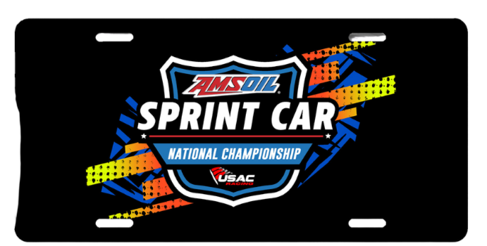 AMSOIL Sprint Car '25 License Plate
