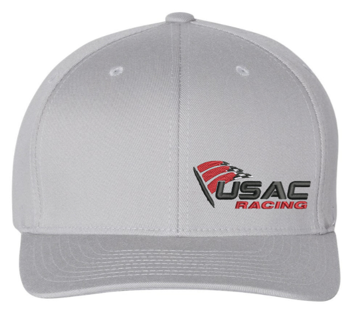 Grey Flex Fit Hat - S/M