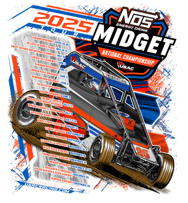 NOS Energy Drink Midget '25 Decal
