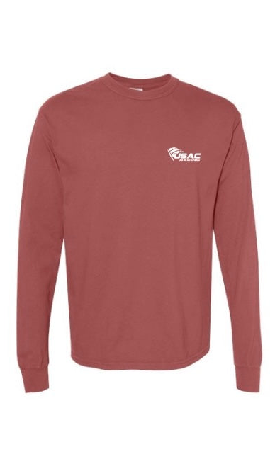 Comfort Colors Logo Long Sleeve - Brick