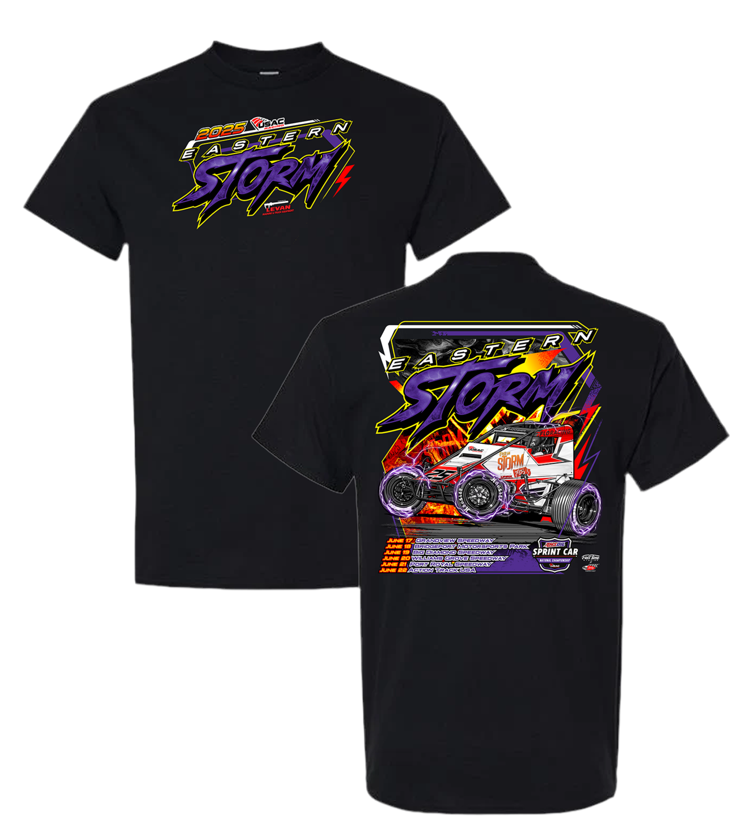 Eastern Storm '25 Tee - Black