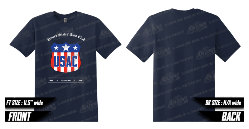 Vintage '61 Yearbook Tee - Navy