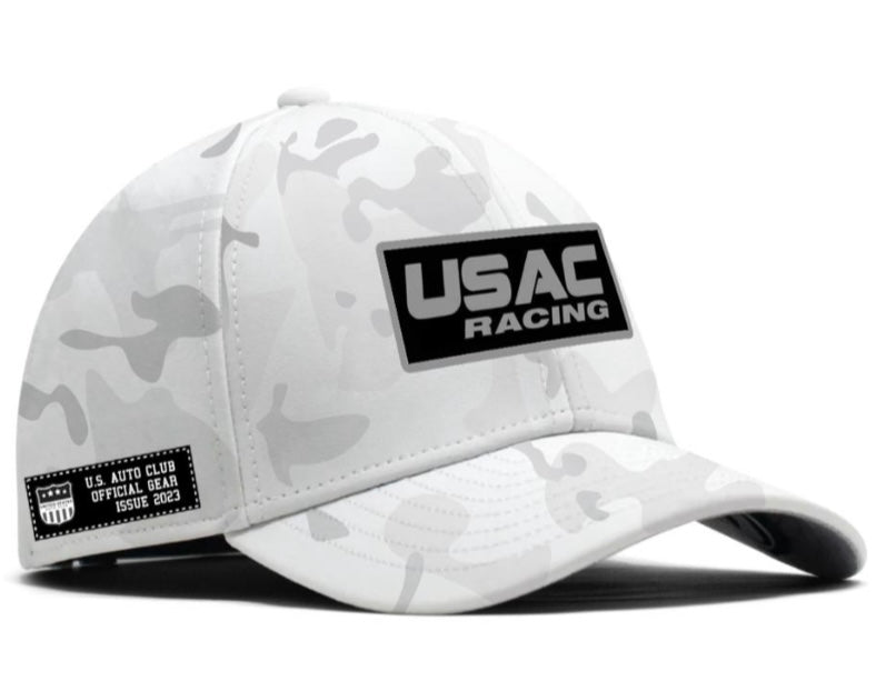 Patch Hat - White Camo
