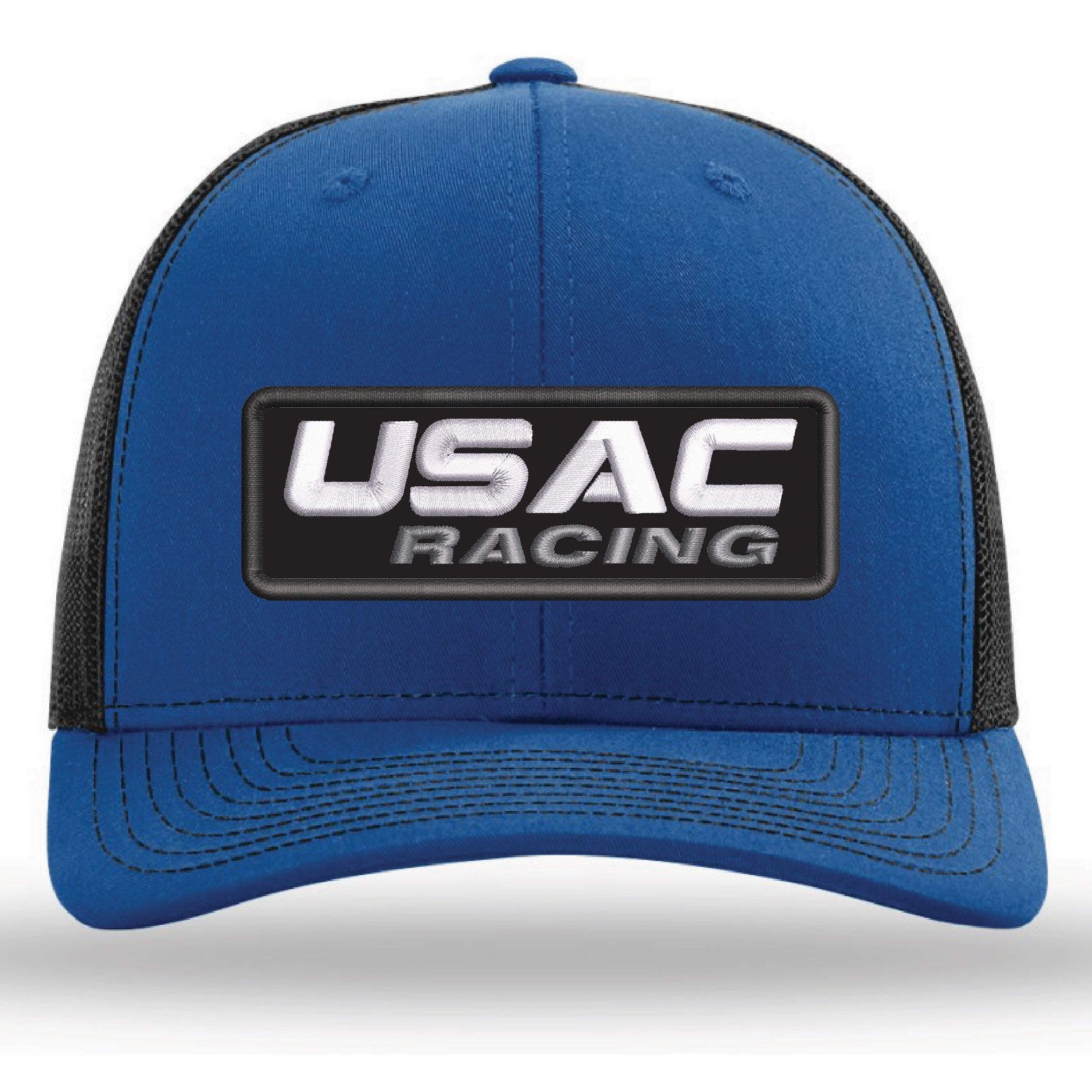 Patch Hat - Blue/Black