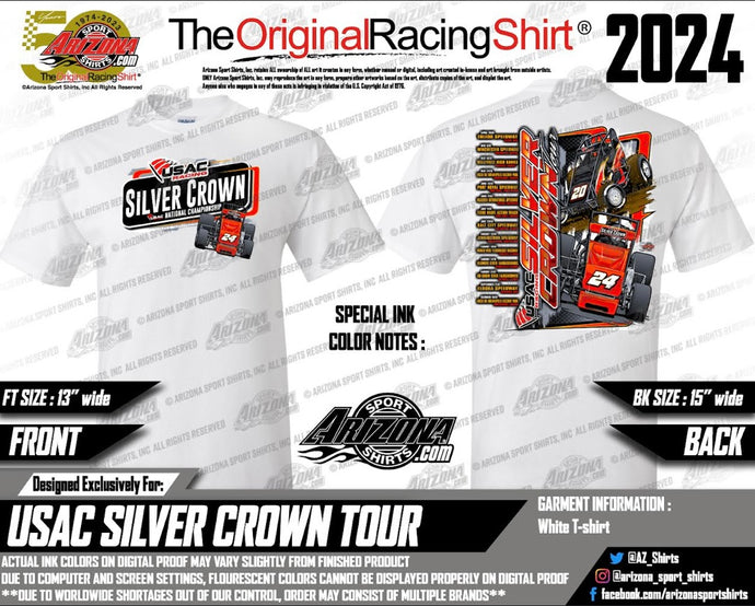 USAC Silver Crown Tour '24 Shirt