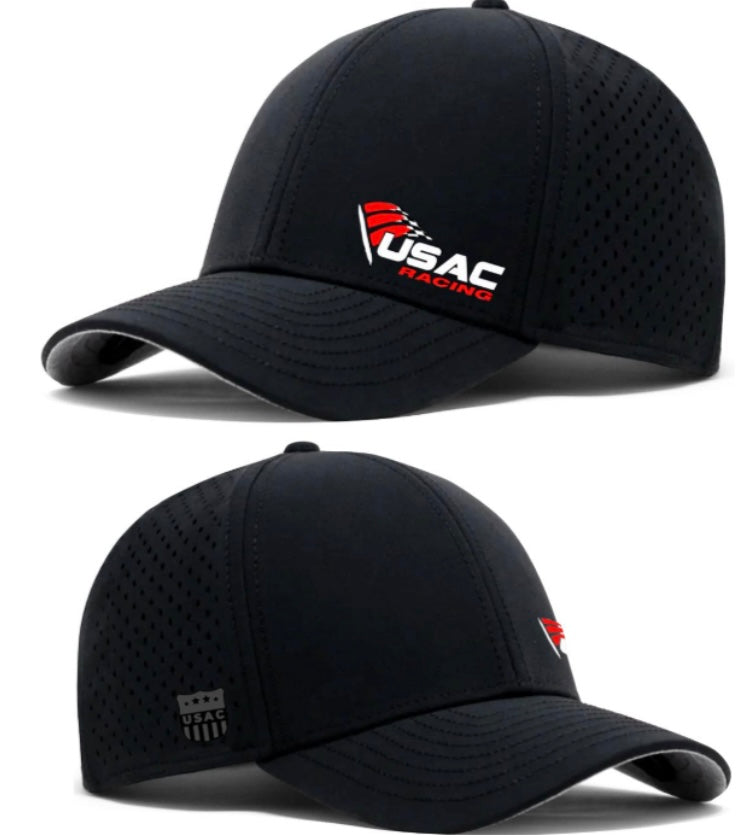 USAC Racing Hat - Black