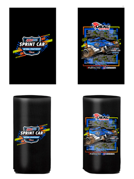 AMSOIL Sprint Car '25 Coozie - Slim Can