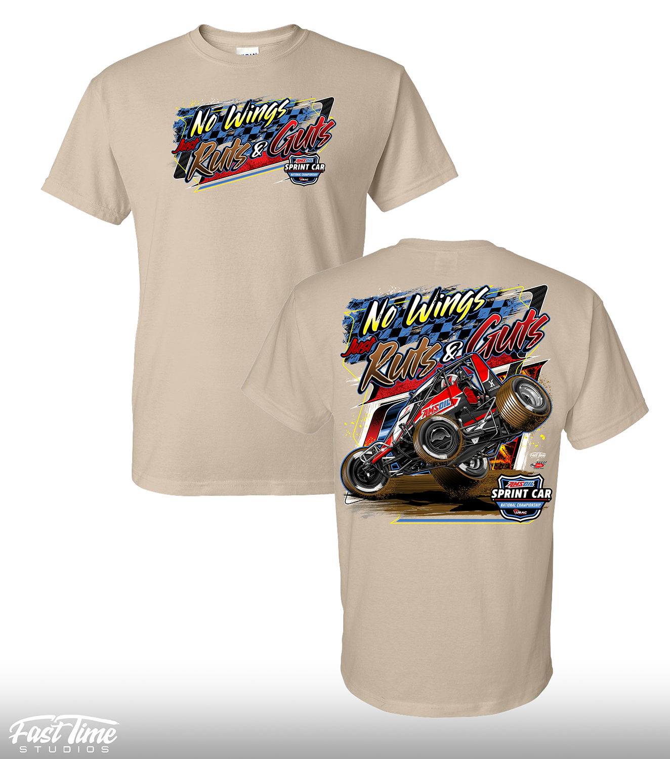 Just Ruts & Guts Tee - Sand