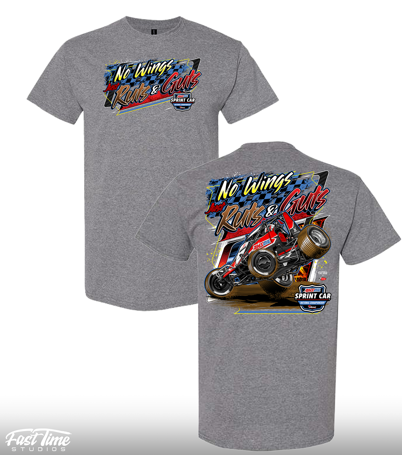 Just Ruts & Guts Tee - Graphite