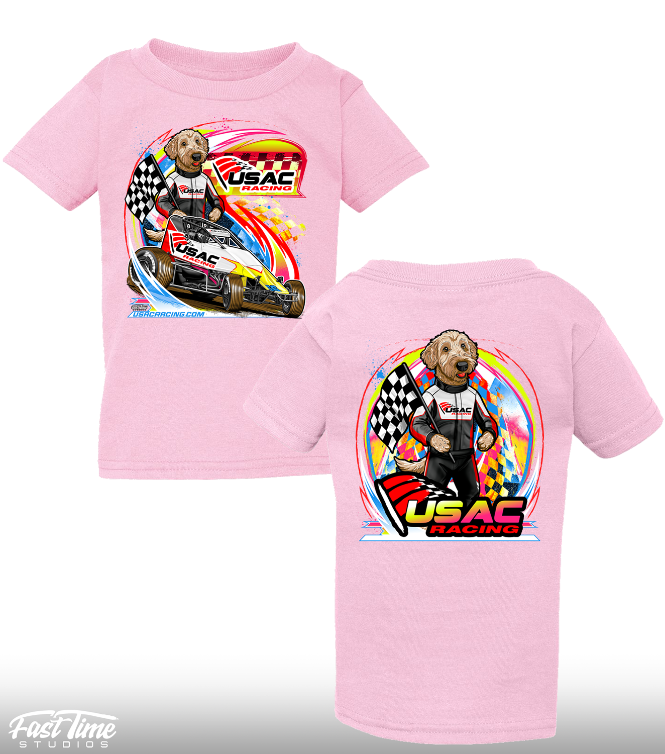 Toddler USAC Sprint Paws Tee