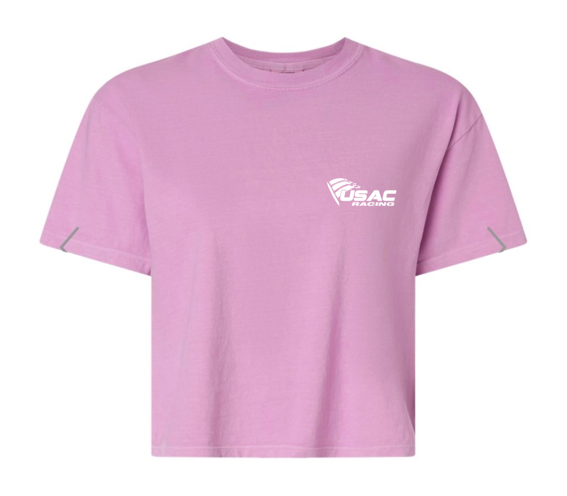 Women's Logo Boxy Tee - Rose Quartz (Comfort Colors)