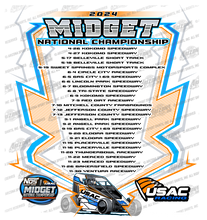 Load image into Gallery viewer, NOS Energy Drink National Midget Tour &#39;24 Shirt
