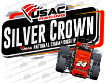 Load image into Gallery viewer, USAC Silver Crown Tour &#39;24 Shirt
