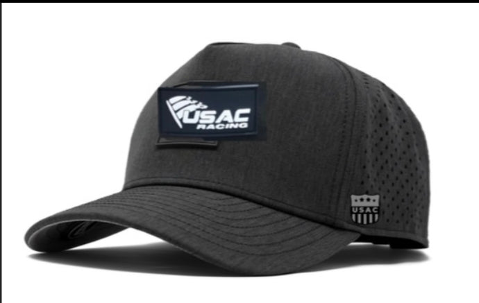 USAC Racing Rubber Patch Hat