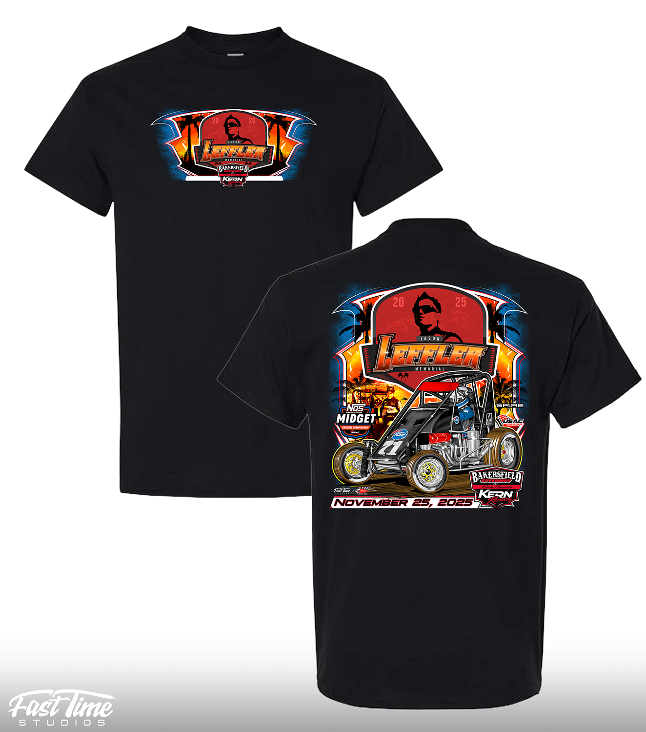 Jason Leffler Memorial '25 Tee - Black