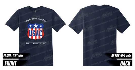 Vintage '61 Yearbook Tee - Navy