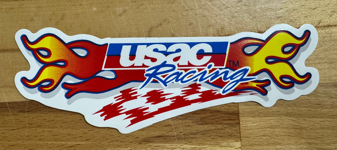 USAC Racing Flame Decal