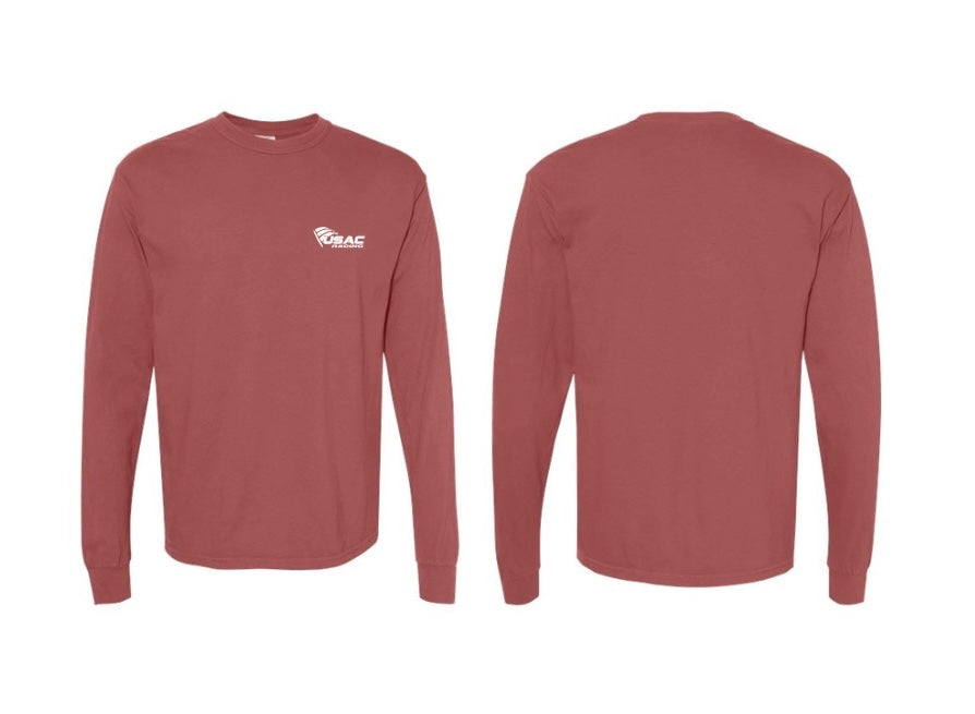Comfort Colors Logo Long Sleeve - Brick