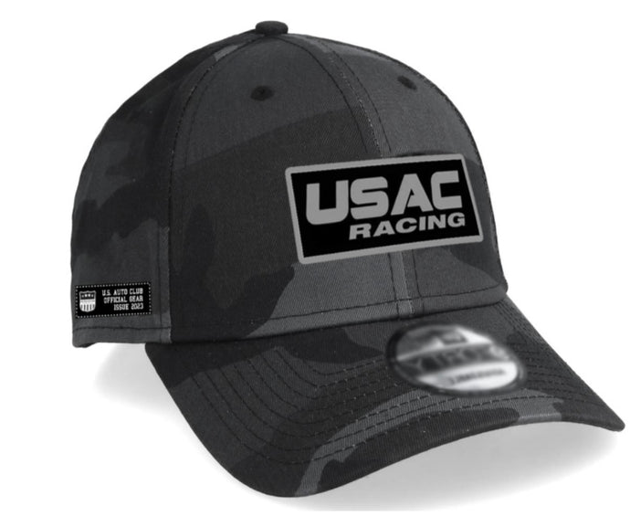 USAC Racing Patch Hat - Dark Camo