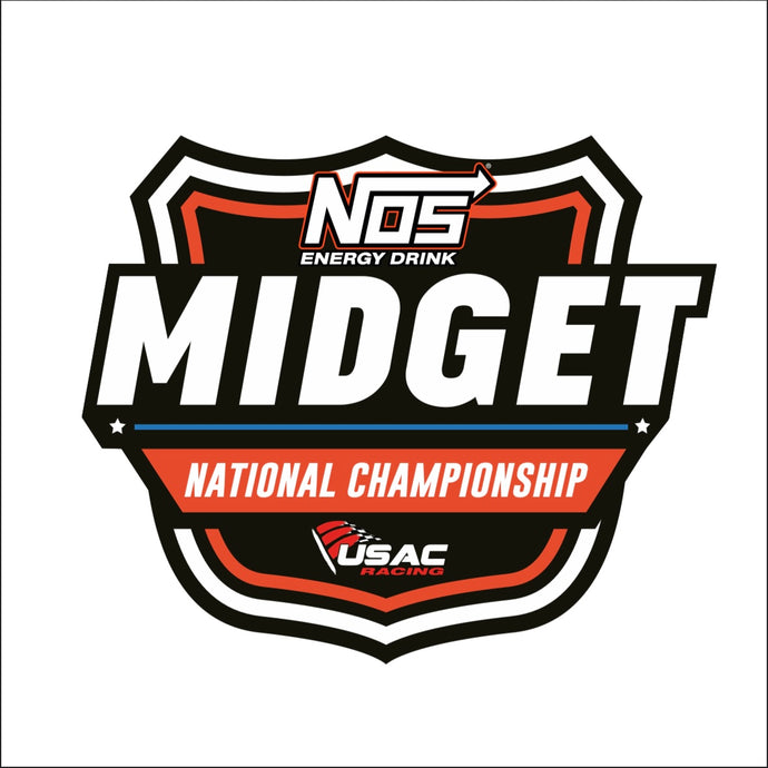 NOS Energy Drink Midget Series Decal