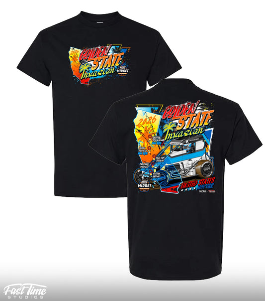 Golden State Invasion '26 Tee - Black