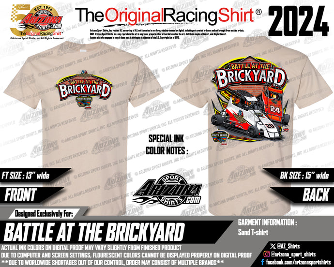 NASCAR Youth Series Battle at the Brickyard '24 Event Shirt