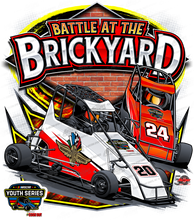 Load image into Gallery viewer, NASCAR Youth Series Battle at the Brickyard &#39;24 Event Shirt
