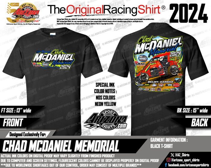 Chad McDaniel Memorial '24 Shirt