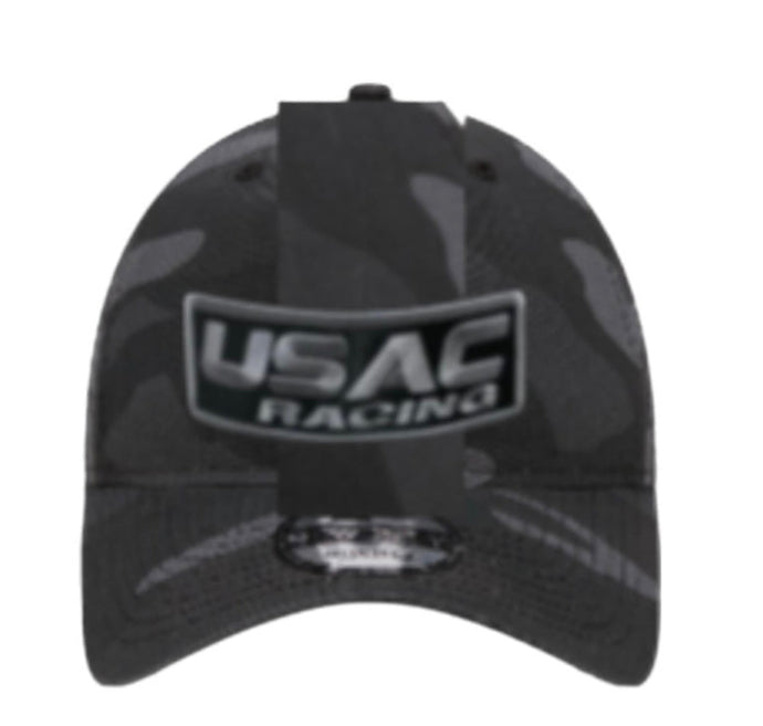 USAC Racing Patch Hat - Dark Camo