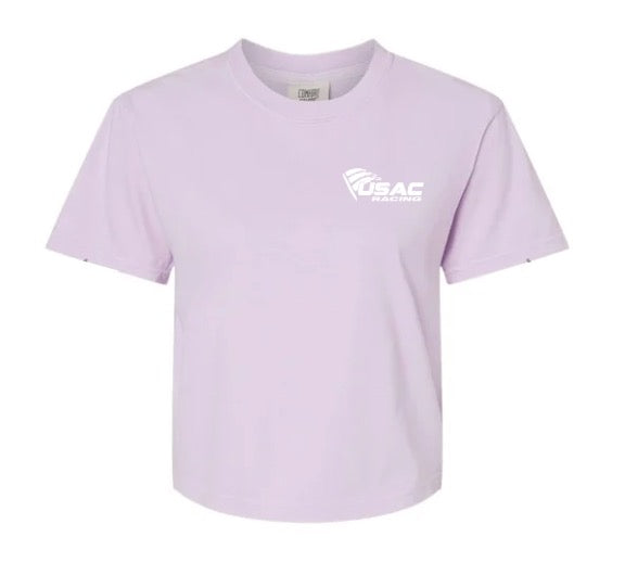 Comfort Colors Logo Boxy Tee - Orchid