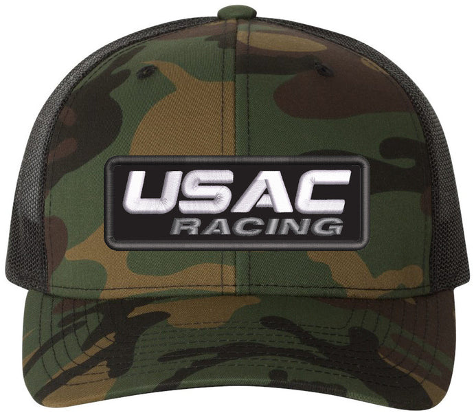 USAC Racing Patch Hat - Camo