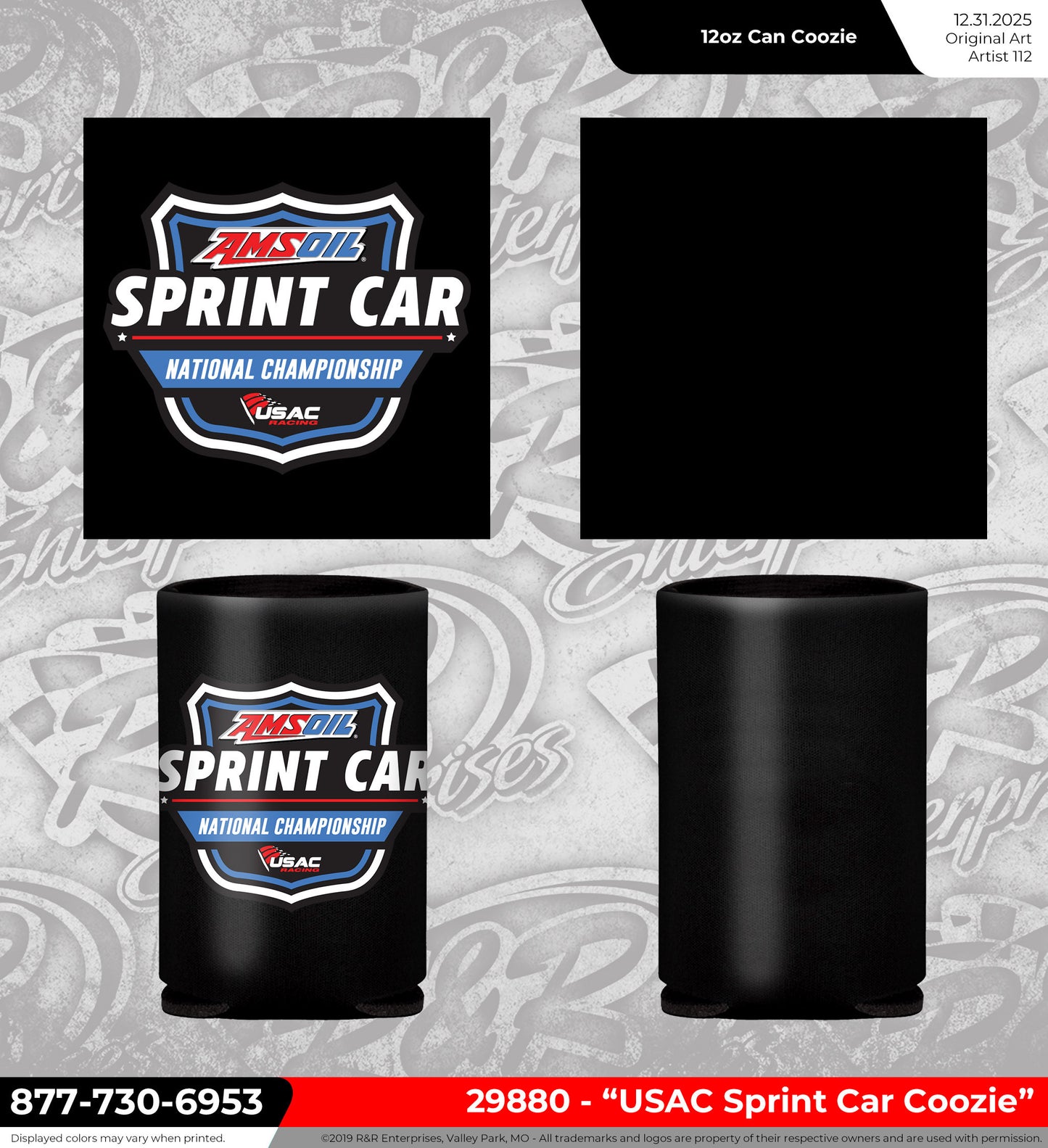AMSOIL Sprint Car Series Coozie