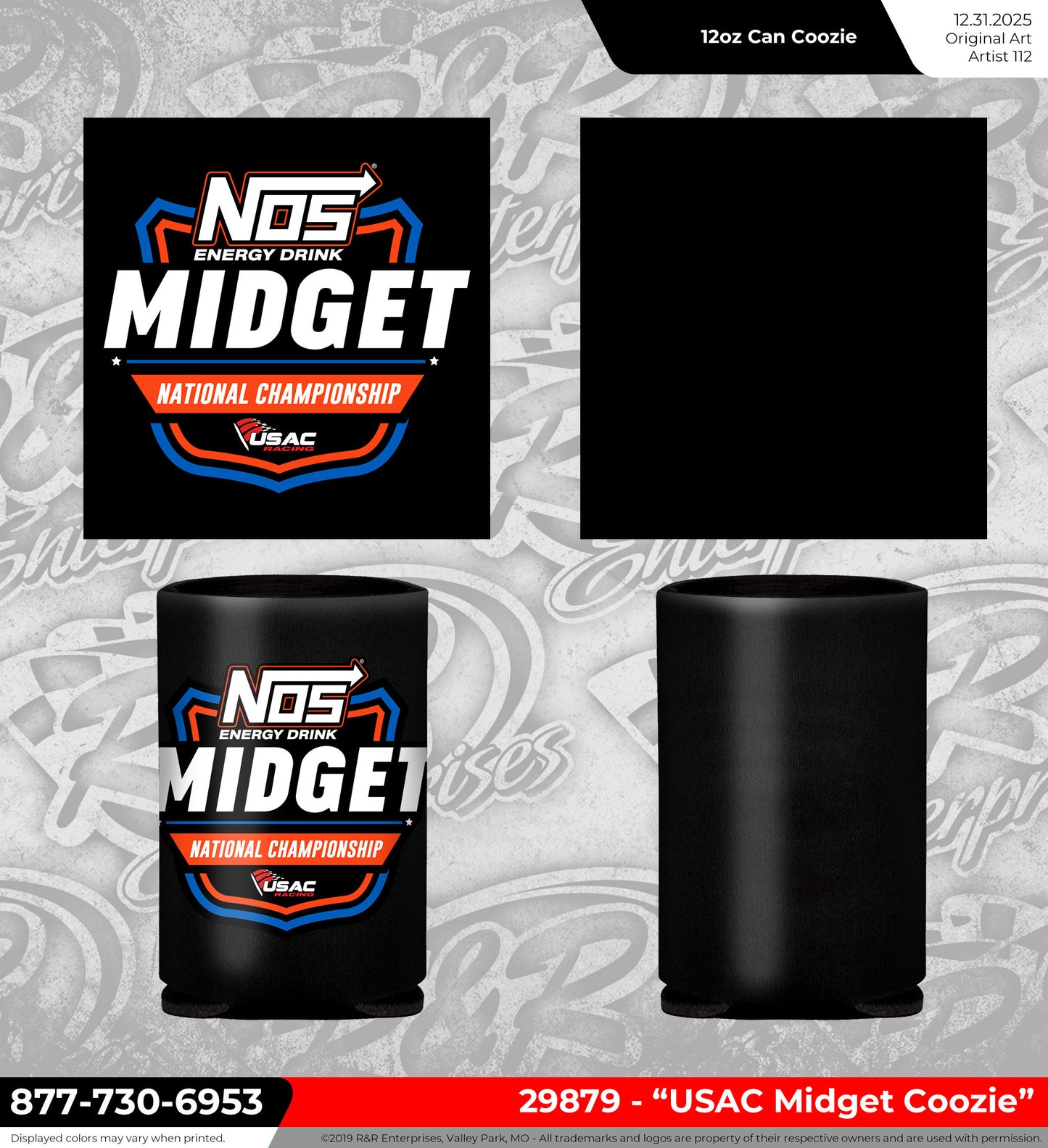 NOS Midget Series Coozie