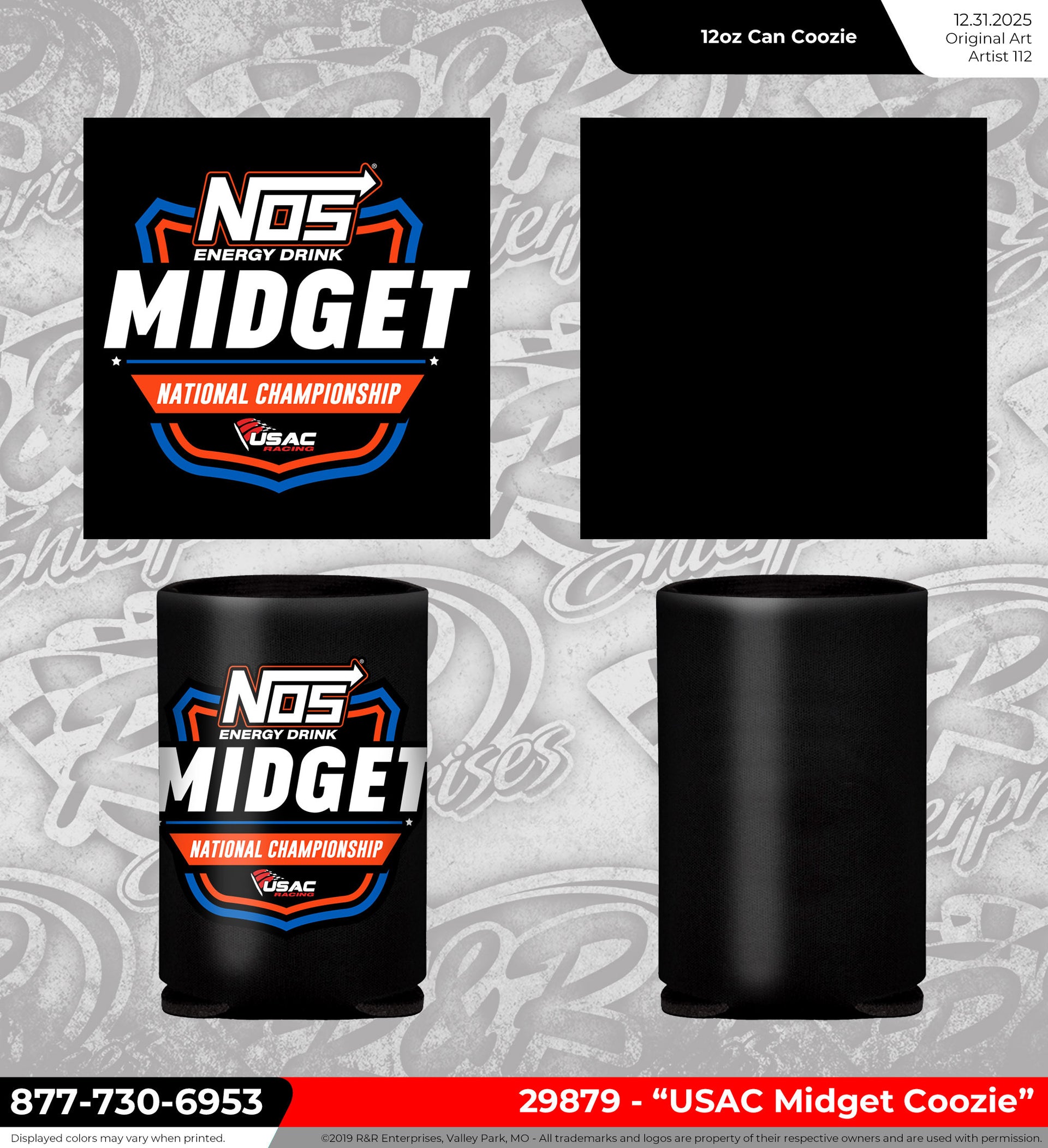 NOS Midget Series Coozie