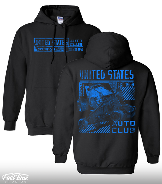 Sprint Car Lifestyle Hoodie - Black