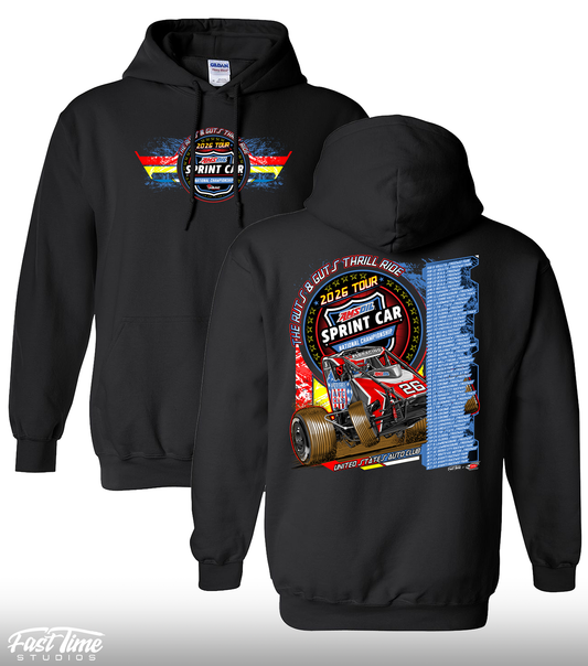 AMSOIL Sprint Car '26 Tour Hoodie - Black
