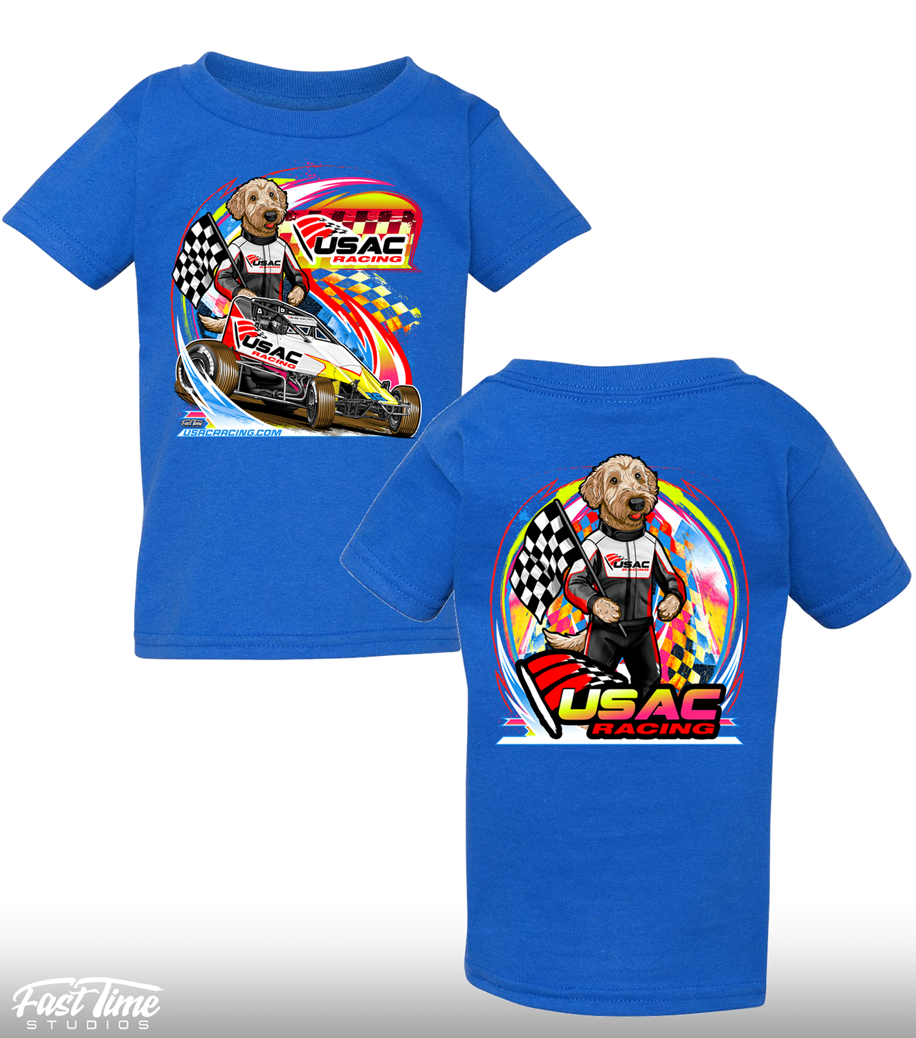 Toddler USAC Sprint Paws Tee