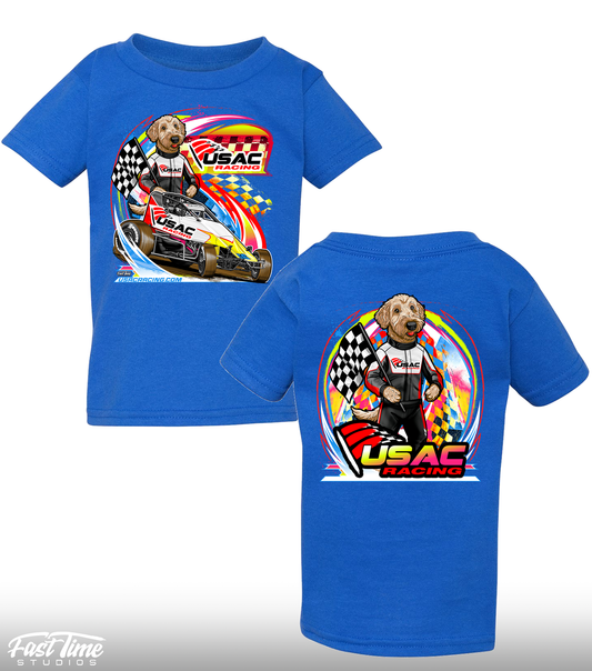 Toddler USAC Sprint Paws Tee