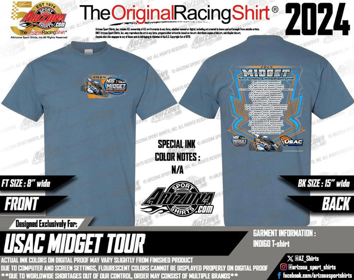 NOS Midget '24 Shirt - Indigo