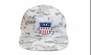 USAC Shield Hat - White Camo