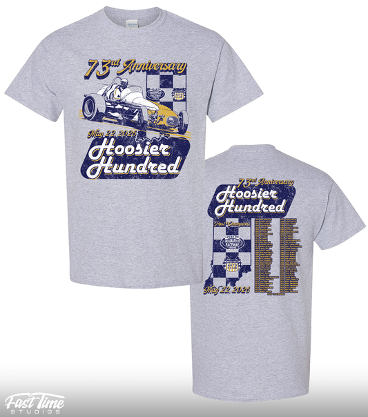 Hoosier Hundred '26 Tee - Grey