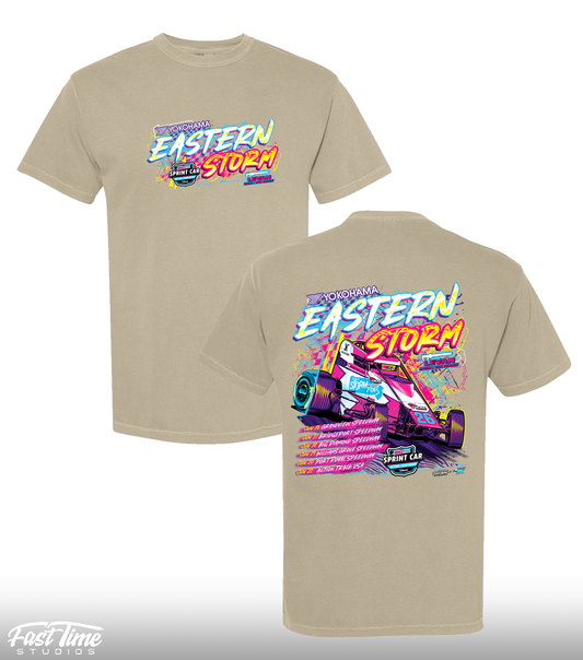 Eastern Storm '26 Tee - Khaki (Comfort Colors)