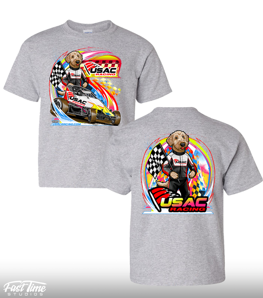 Youth USAC Sprint Paws Tee