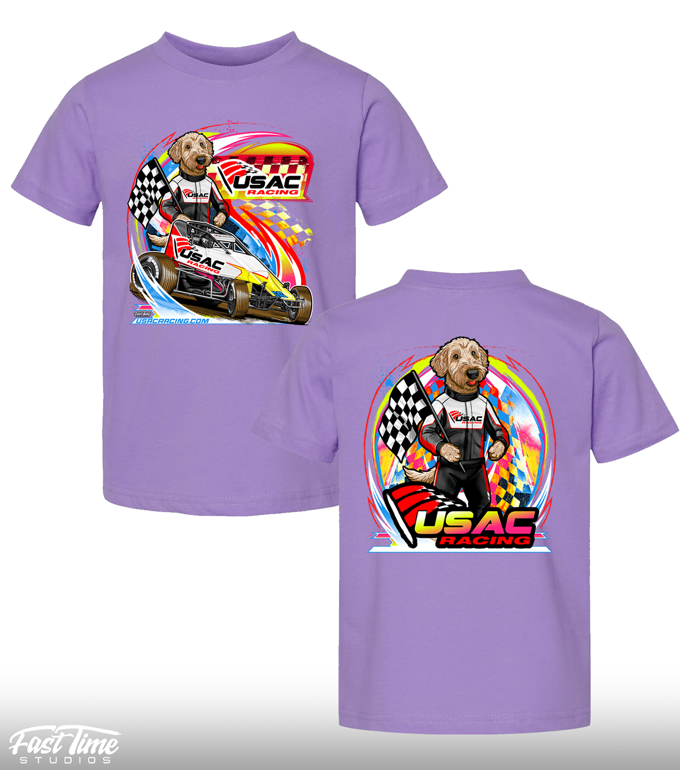 Toddler USAC Sprint Paws Tee
