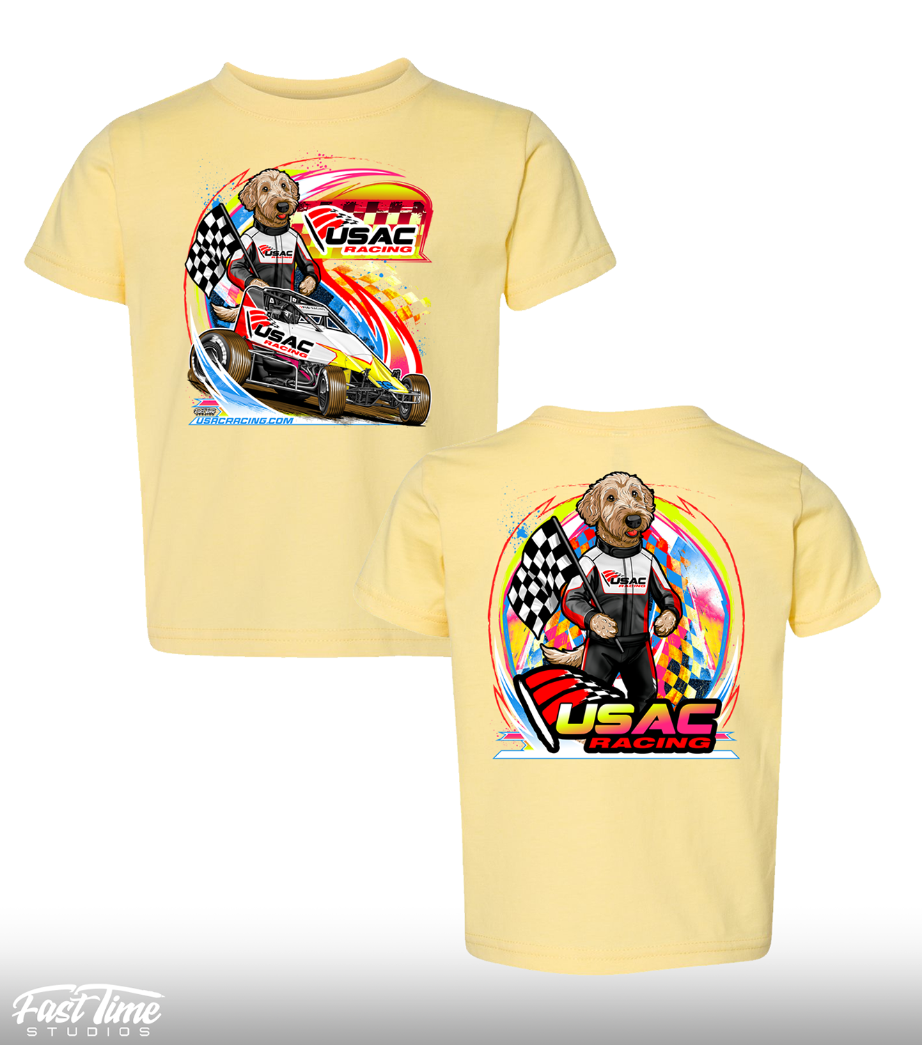 Toddler USAC Sprint Paws Tee