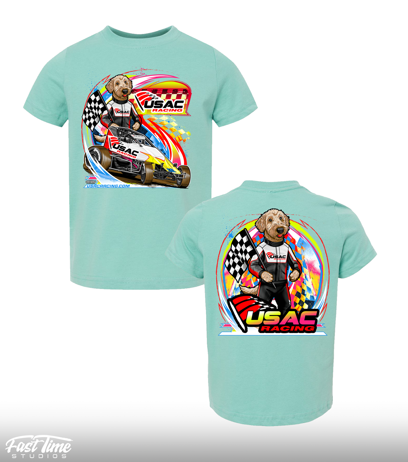 Toddler USAC Sprint Paws Tee