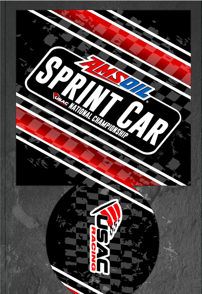 AMSOIL Sprint Car Coozie