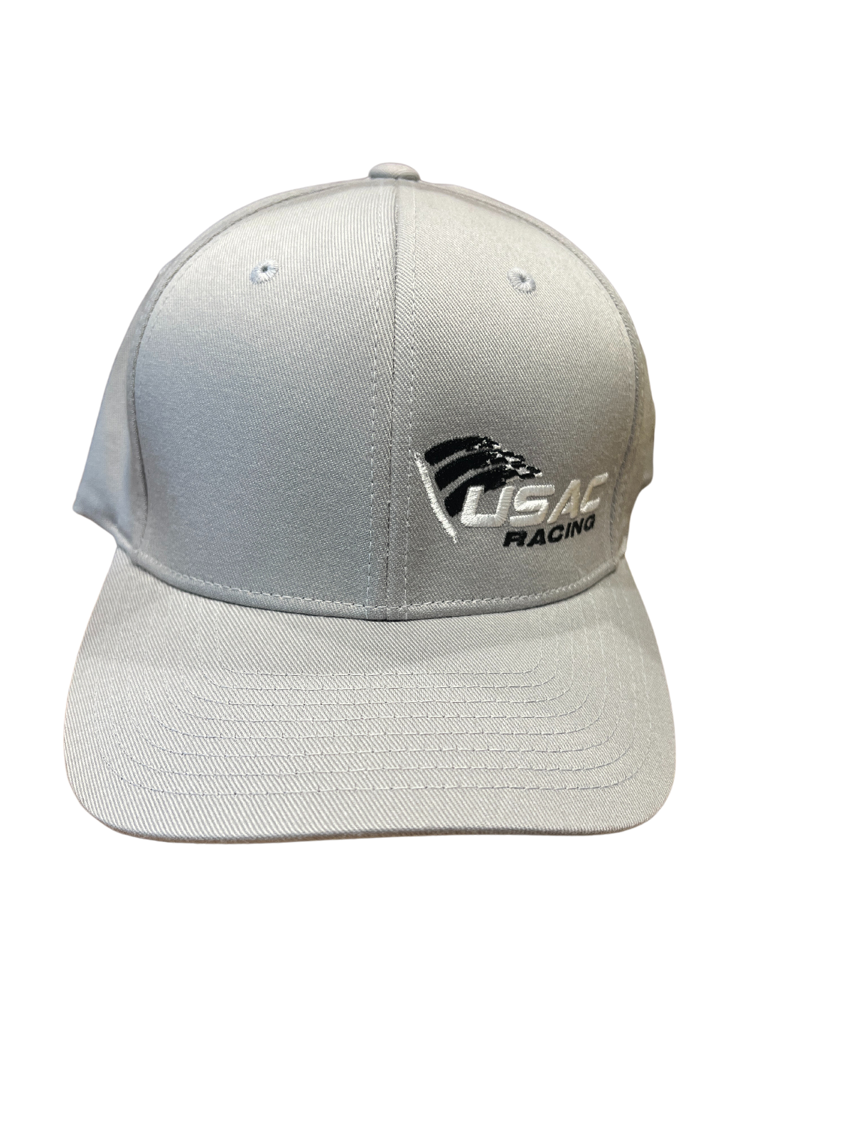 USAC Racing Grey Flex Fit Hat